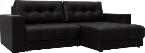 Диван угловой с декором Лига-049 НПБ Лига Диванов (Экокожа) арт.128467