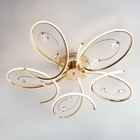 Потолочная люстра Eurosvet Saona 90099/5 золото