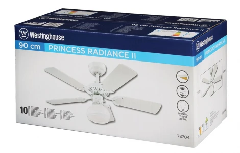 Потолочная люстра Westinghouse Princess Radiance II White 78704WES