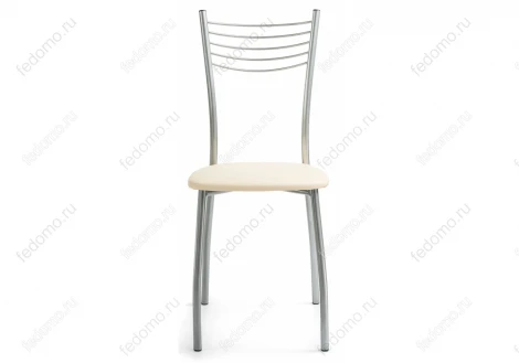 Стул Woodville на металлокаркасе Goki ваниль крап / светлый мусс 453991