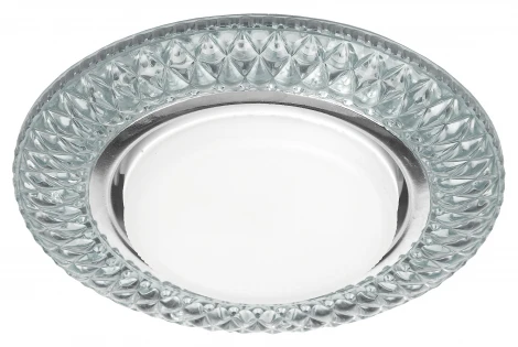 Встраиваемый точечный светильник Эра DK LD23 SL/WH (220V, круглые)