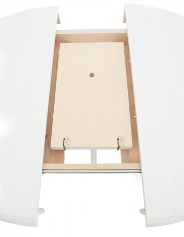 Стол Фабрицио D100, Эмаль белая, Аврора