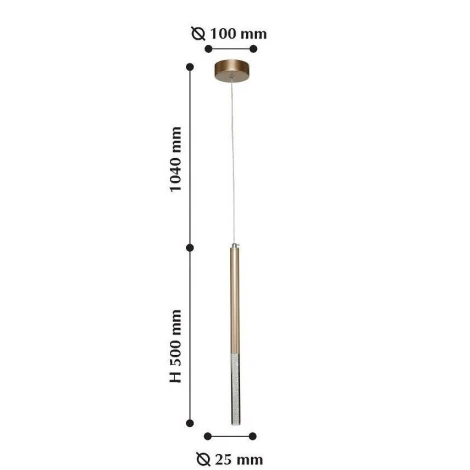 Подвесной светильник Favourite Cylindro 2210-1P