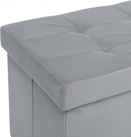 Пуф Leset Леда складной с крышкой (МДФ,Велюр) арт.4687205442178