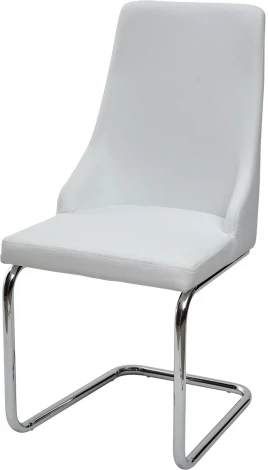 Стул KELLY белый PU#601B-10