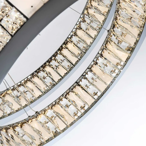 Подвесная люстра светодиодная с регулировкой цветовой температуры Modelux MODELUX ML.6985.800.600P CR