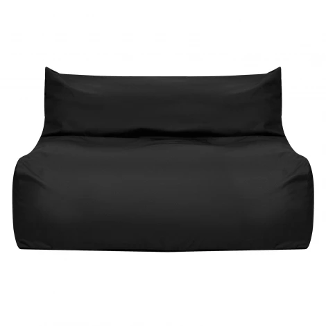 Бескаркасный диван Dreambag Модерн Черный (Экокожа, Классический) 4600921