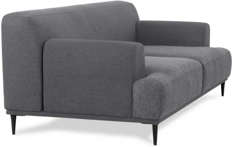 Диван Portofino 2-х местный ОГОГО (арт.753135), (Велюр/Серый)