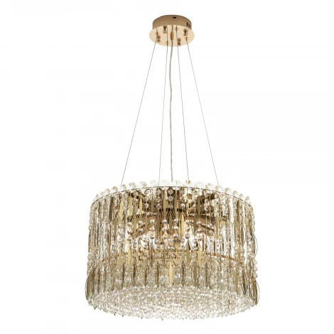 Подвесная люстра хрустальная Modelux MODELUX ML.315.9 GD