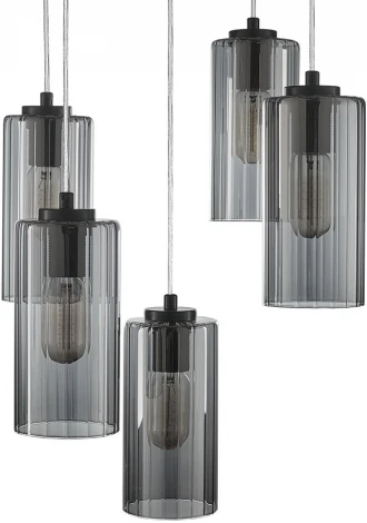 Подвесной светильник 33 ИДЕИ PND169S.05.17.001.BL-S15GR (220V, на проводе, круглые)