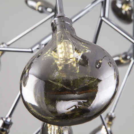 Подвесная люстра Bogate's Lamella 555 (220V, на тросе, шар, лепестки)