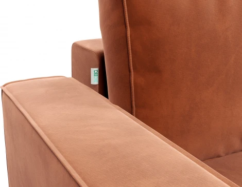 КОРСО-1 Диван прямой, терракотовый D1 furniture арт.AAA41691002