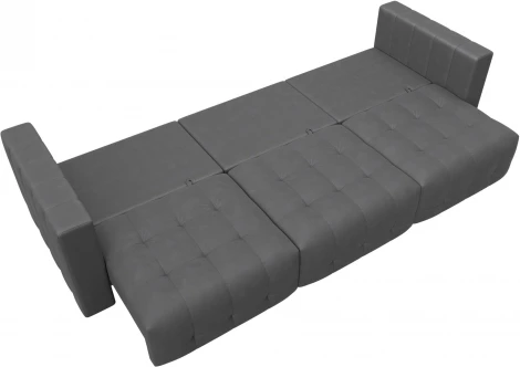 Диван прямой Лига-052 НПБ Лонг Лига Диванов (Замша) арт.128794