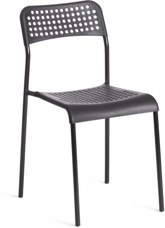 Стул ADDE (mod. C-049) / 1 шт. в упаковке Tetchair (Металл,Пластик/Черный) арт. 19796
