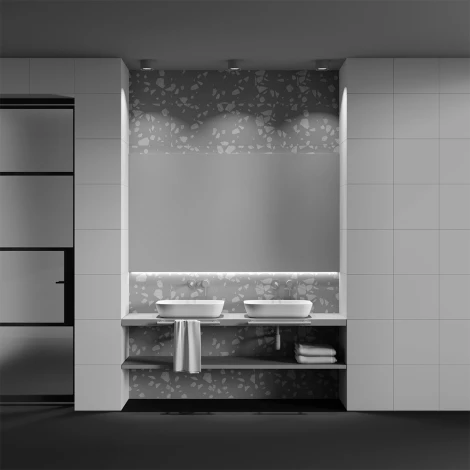 Накладной потолочный светильник Maytoni Hydra C090CL-10W3K-B (LED, 220V, круглые, IP44)