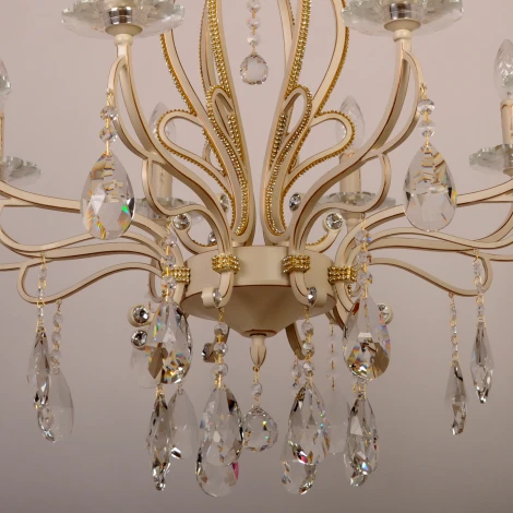 Подвесная люстра Abrasax Petra 3004/8P (220V, на цепи, свеча)