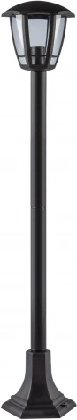 Наземный фонарь ЭРА НТУ 07-40-004 «Валенсия 3» черный (220V, IP44)