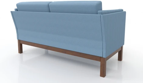 Диван Arsko Айверс М орех голубая рогожка