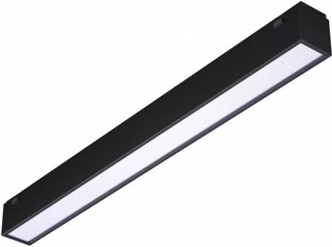 Трековый Светильник магнитный радиусный 48V iLedex Vision48/25 4825-038-L293-12W-110DG-3000K-BK