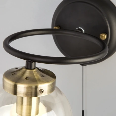 Бра Eurosvet Link 70104/1 черный