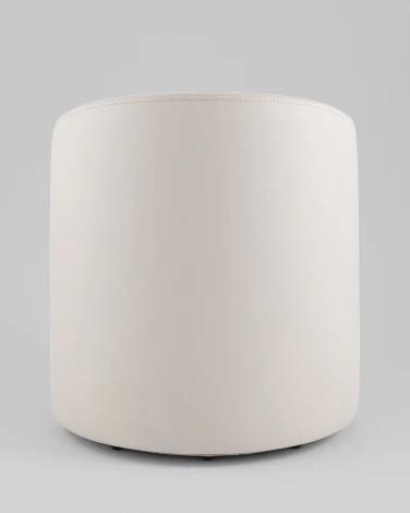 Пуф Тея спинка иск.кожа, сиденье шенилл светло-серый Stool Group УТ000042299