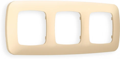 Рамка Ambrella Volt OMEGA Ecta (Шампань) 3-ая OF140603