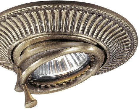 Встраиваемый точечный светильник Reccagni Angelo 1081 SP 1082 Bronzo (220V)