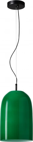 Подвесной светильник ST Luce Milo SL2001.413.01 Черный/Зеленый E27 1*60W (220V, на тросе, круглые)