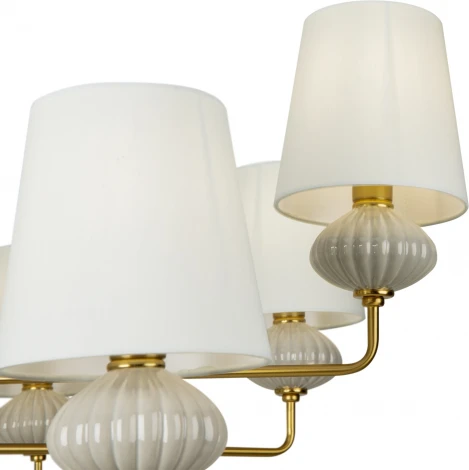 Потолочная люстра на штанге Freya Ceramics FR2029PL-08BS (220V)