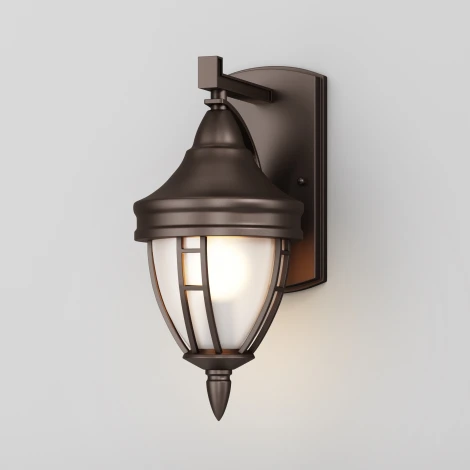 Настенный фонарь уличный Maytoni Rivoli O027WL-01B (220V, IP44)