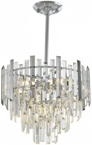 Потолочная люстра хрустальная на штанге Arte Milano Sorrento-4409 374409/6/300/400 CR (220V)