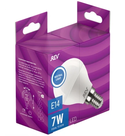 Лампочка светодиодная REV 32341 9