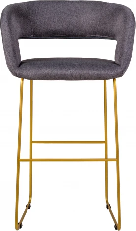 Кресло бар. Hugs Тм.Сер/Link Золото R-Home арт.41023110032h_ТмСер_БАР