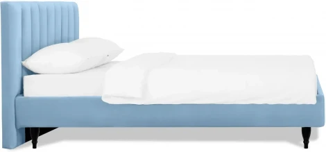 Кровать Queen II Sofia L 1600 ОГОГО (арт.577452), (Ткань/Голубой)