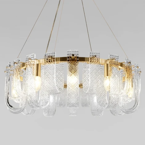 Подвесная люстра Loft It Jersey 10296/800 (220V, хрусталь, на тросе)