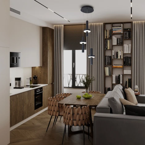 Подвесной светильник светодиодный Modelux MODESTYLE MS.9882.3 BK