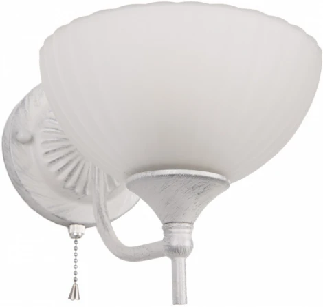 Бра с выключателем Arte Milano AM340049 340049/1W WT+SL (220V)