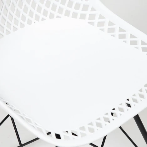 Стул VINCENT (mod. 8001) серый/черный (металл/пластик)