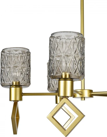 Потолочная люстра на штанге (13025/5R Gold) Indigo Preda V000469 (220V)