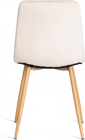 Стул CHILLY (mod. 7094-1) / 1 шт. в упаковке (Вельвет,Металл /Бежевый )