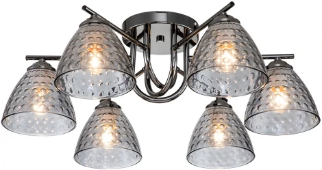 Потолочная люстра Escada Adonis 659/6PL Black (220V)