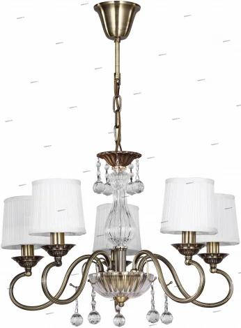 Подвесная люстра IDLamp Emiliena 239/5-Oldbronze