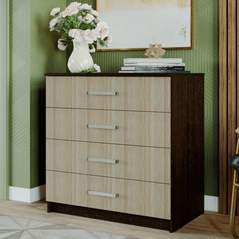 Комод БТС с ящиками Фиеста, венге/лоредо
