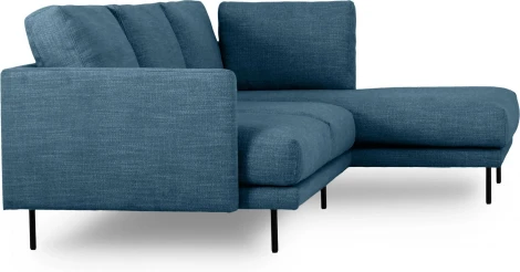 Диван Ricadi угловой ОГОГО (арт.727518), (Ткань,Рогожка/Синий)