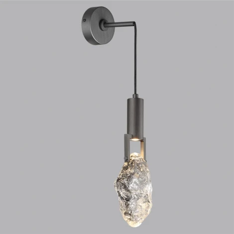 Бра Odeon Light Lia 6695/5WL MIDCENT брашир. черный/металл/стекло IP20 LED 5W 3000K (220V)