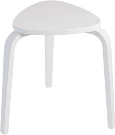 Табурет ТДК Треугольный Белый