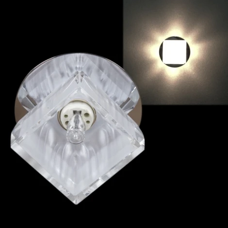 Встраиваемый точечный светильник Sneha 7288/H G9 CR+WT (220V)