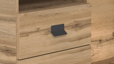 Стол рабочий универсальный Калифорния Хардвиг 1200 ЛДСП Дуб вотан 3997061203