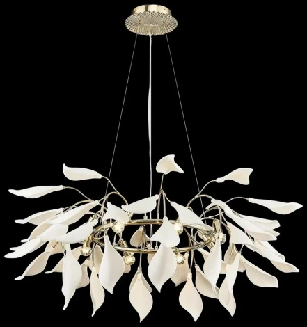 Подвесная люстра Wertmark Miranda WE123.08.323 (220V, на тросе, цветы)