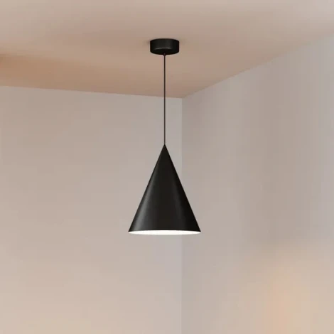 Подвесной светильник SP-MAKOTO-R350-14W Warm2700 (BK, 36 deg, 230V, TRIAC) (Arlight, IP20 Металл) 054400 (LED, на проводе)